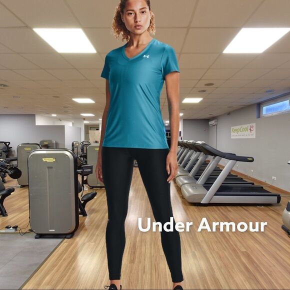 Under Armour blue workout top - Picture 1 of 5